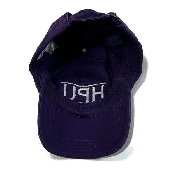 HPU High Point University Panthers Embroidered Hat Purple Adjustable Cap - Picture 5 of 8